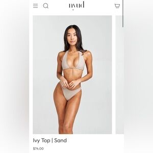 Nyud Bikini in Sand Color
